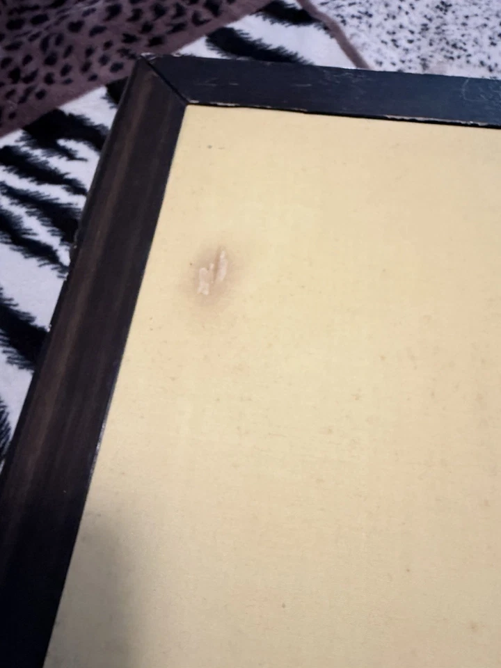 Antique Chinese Ancestor Hand Painting From Hong Kong. 1800’s - Image 4 of 4