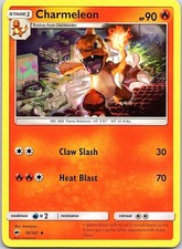 Charmeleon Burning Shadows 19/147 Uncommon Pokemon Near Mint Pokemon Card