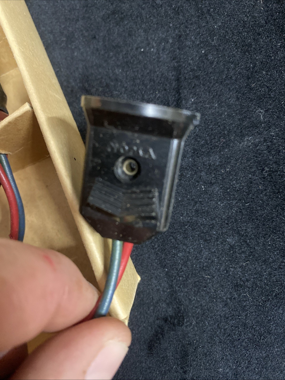 NOMA C9-1/4 Bulb Decorative Christmas Light Strand 7 Lights Working W Box