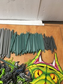 Knex Screamin Serpent Roller Coaster K'nex Replacement Parts incomplete 6lbs Lot