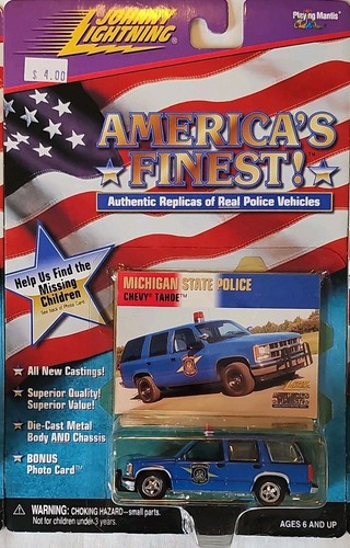 1999 Johnny Lightning Americas Finest Ford Crown Victoria, Chevy Caprice & Tahoe - Picture 3 of 10