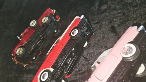 Vintage Diecast Metal 3 Chevy Thunderbird & Chevrolet Cars Pick up Truck - Picture 5 of 9
