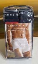 Tommy Hilfiger Colors Men's 3 Boxer Briefs Cotton Assorted Colors Small NEW