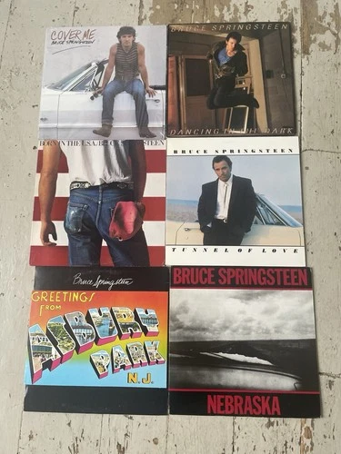 Bruce Springsteen lot of 6 Vinyl Records Various Titles (See Description)