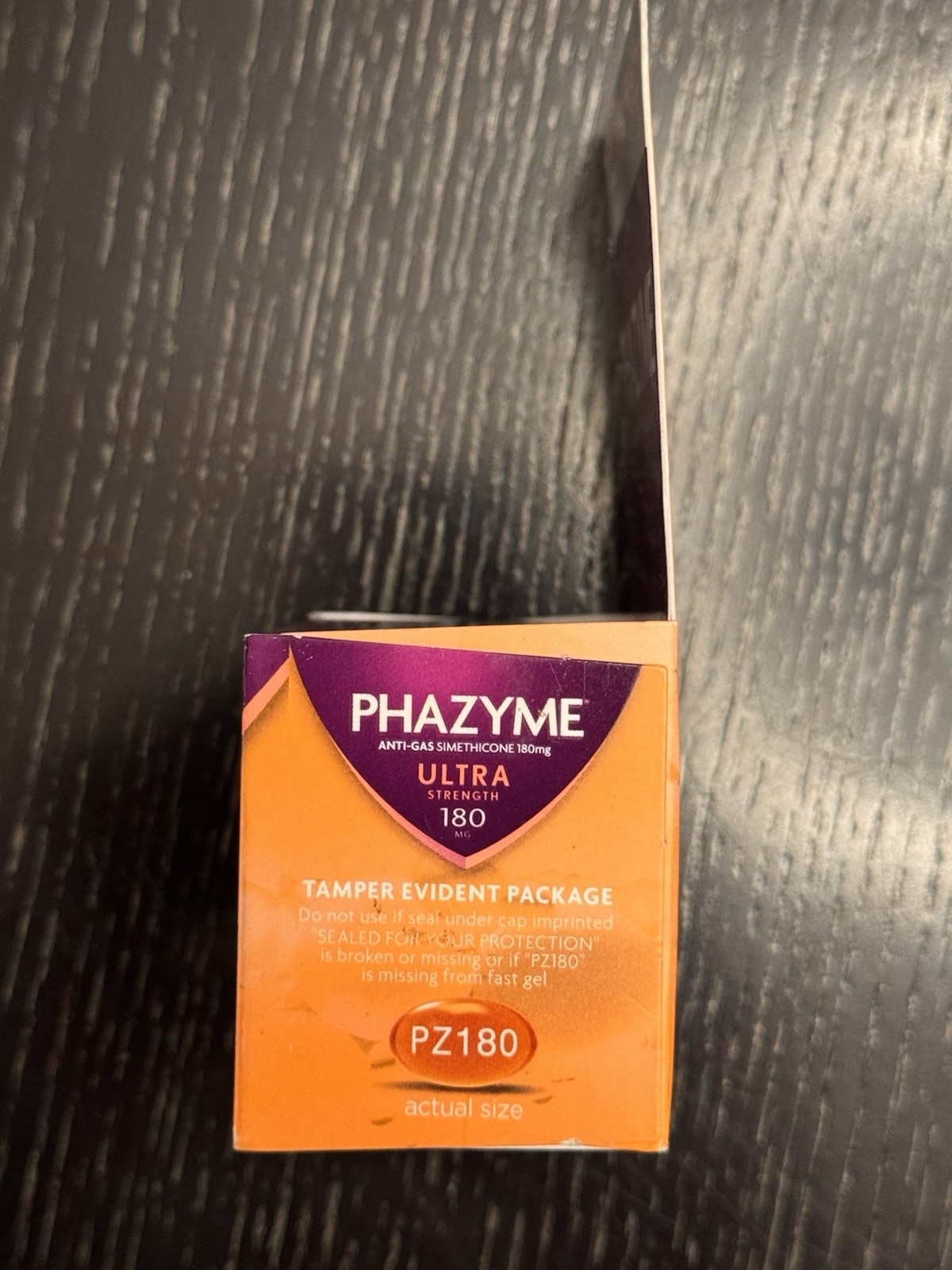 Phazyme Anti-Gas Simethicone, Ultra Strength, 180 mg, 48 Fast Gels - Exp 06/2026