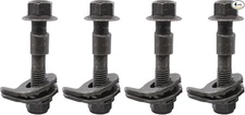 Pack of 4 14mm Cam Bolt Kit Adjustable Camber Correction Alignment Kit for Vehic