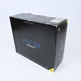 ony PlayStation 2 SCPH-50000NB Midnight Black Console w/ Controller Boxed