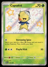 Capsakid 106/091 SV: Carta Pokemon Holo Destino Paldeo