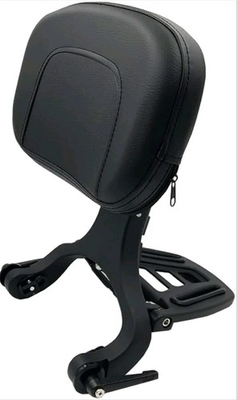 #ad Multi Purpose Sissy Bar Backrest For BMW R18 Harley Honda Black NEW Open Box $92.95