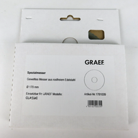 Wellenschliffmesser Edelstahl Graef 1781009 Classic Serie FüR Allesschneider