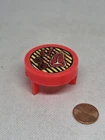 Vintage Fisher Price little people red BBQ Grill - broken handle