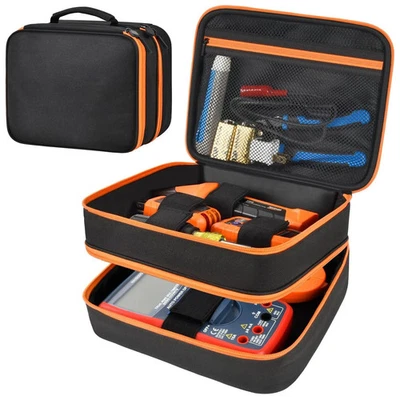STEADTEP Travel Case Bag for Electrical Test Kit Digital Multimeter and More