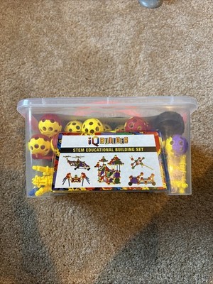 IQ Builder Stem Educational Building Set 164 Pieces, Original Carrying Case