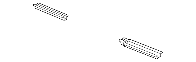 Genuine GM Passenger Side Underbody Rail 4 Outrigger 89025312