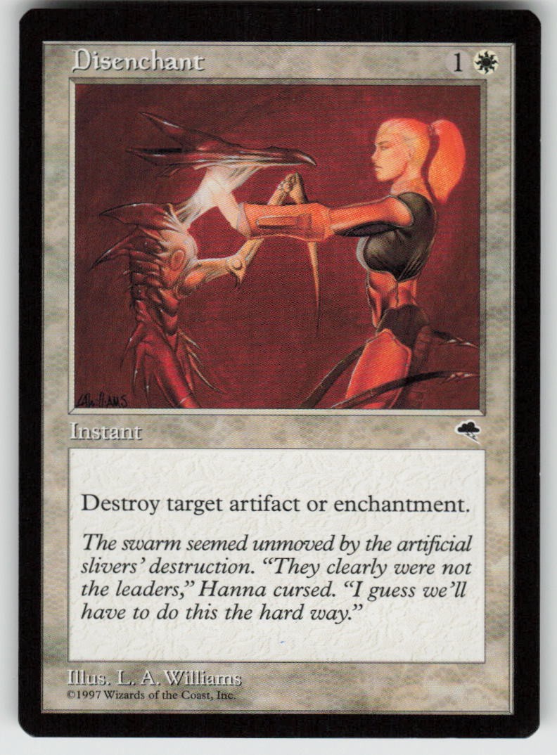 Disenchant Common Tempest 16 MTG Lightly Played