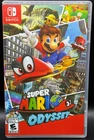 Super Mario Odyssey (Nintendo Switch, 2017) Tested - Complete With Case (CIB)