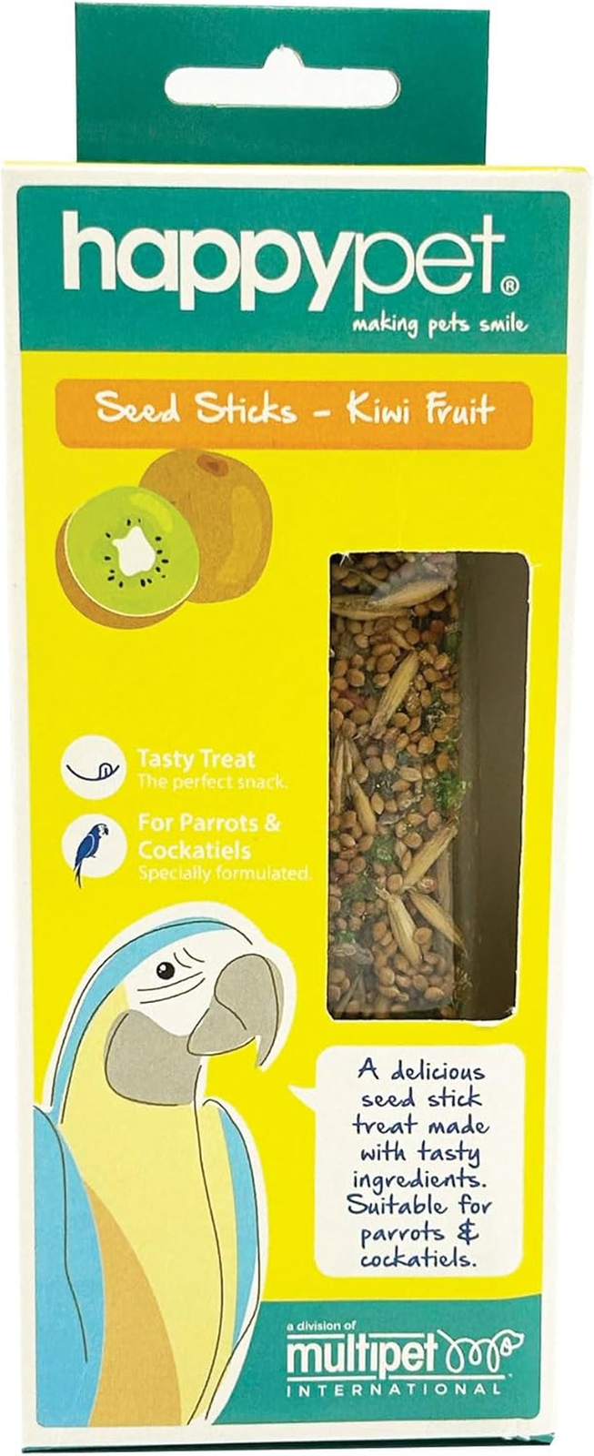 Tweeters Treats Seed Sticks for Parrots - Honey