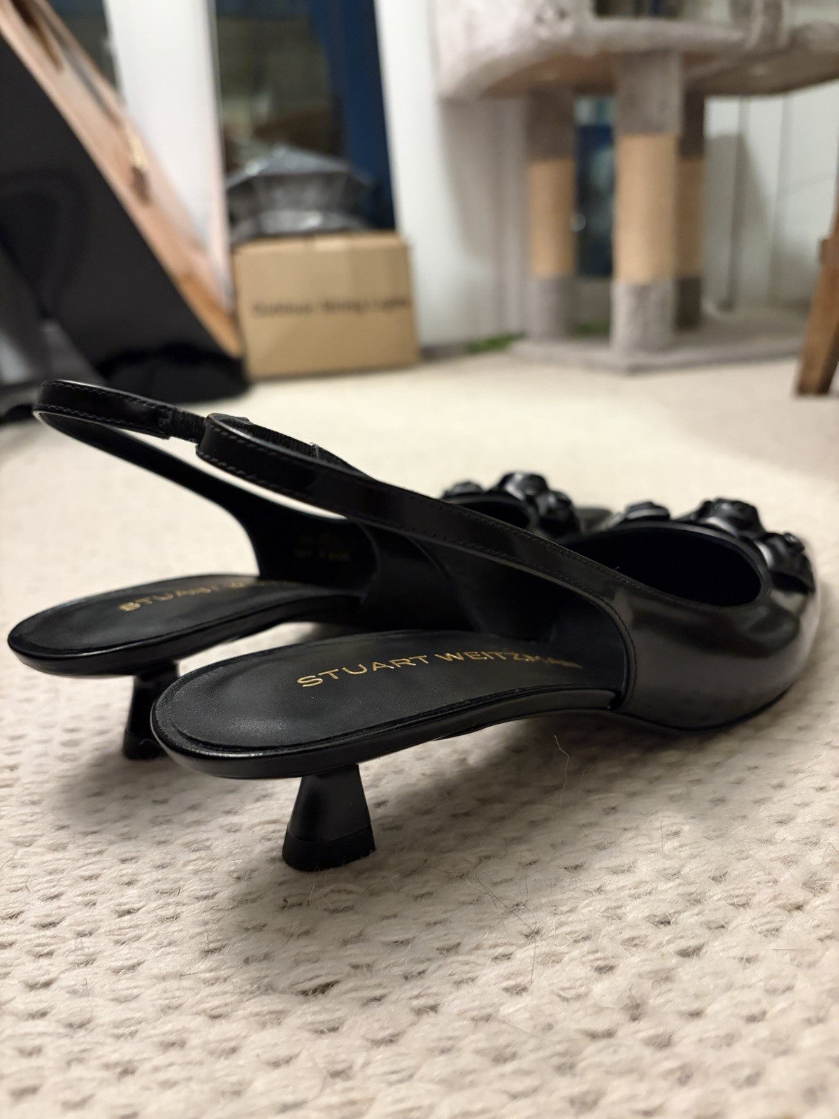 Brand New Stuart Weitzman Rosie Kitten Heels Size 7