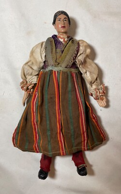 Rare Antique 1920's Handmade Saba Bucherer Swiss Metal Ball Jointed Female  Doll. | eBay