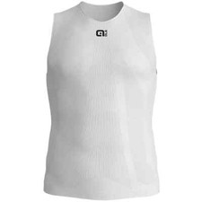 Ale Linea Intimo TR Sleeveless Cycling Undershirt - White S/Less Baselayer