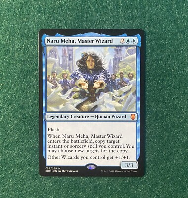 MTG Naru Meha, Master Wizard Dominaria 059/269 Regular Mythic FLASH