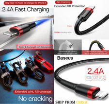 Baseus USB MFi-Certified 8pin Cable FOR iPhon...