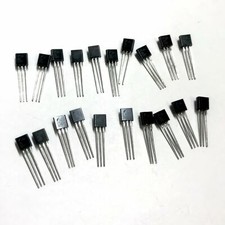 (PKG of 20) 2N5551 NPN General Purpose Amplifier Transistors, TO-92, Fairchild
