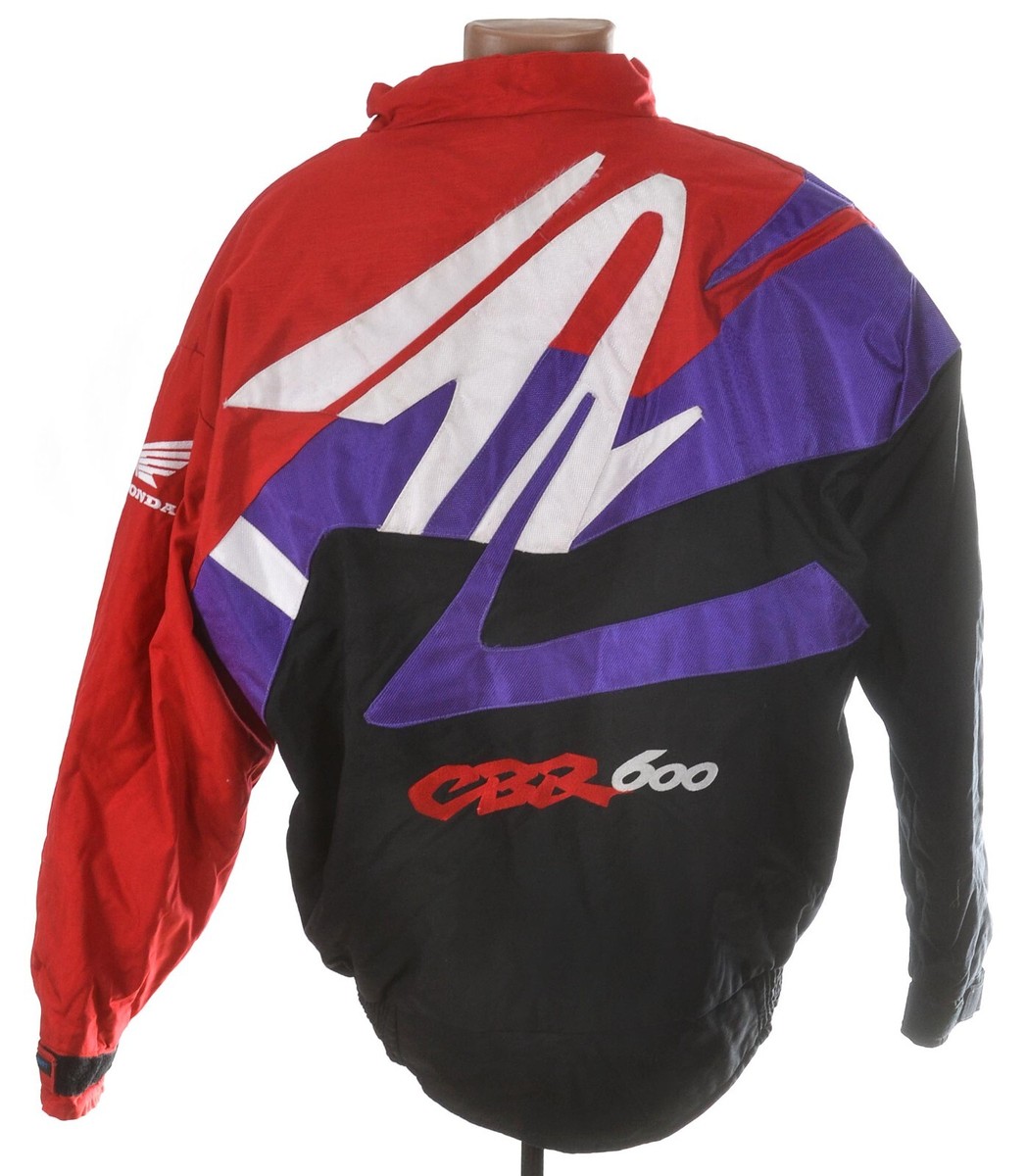 MOTO RACING HONDA CBR600 BOMBER JACKET SIZE XXL ADULT | eBay