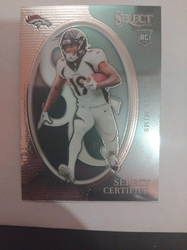 2023 Panini Select Certified RC Marvin Mims Denver Broncos - Picture 2 of 5