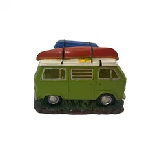 New Wilcor Retro Camper Van Night Light Decor With Canoes Surfboard
