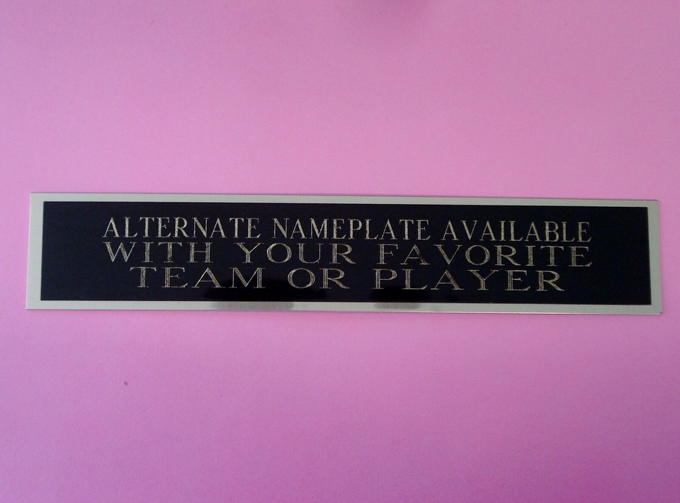 New York Yankees 1958 World Series Nameplate For A Baseball Jersey Case