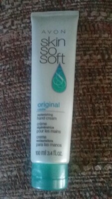 SKIN SO SOFT *ORIGINAL* JOJOBA Hand Cream AVON (OLD STOCK) UNISEX Hands NEW