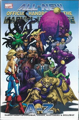 ALL-NEW OFFICIAL MARVEL HANDBOOK OF THE MARVEL A-Z UPDATE #4 OF 12 (VF ...