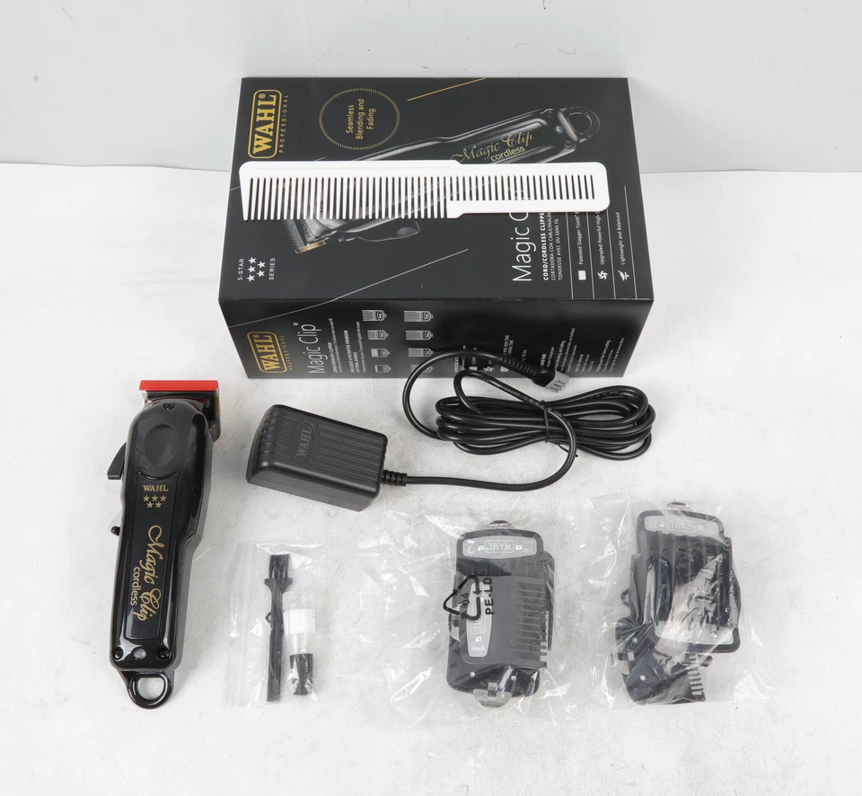 Wahl 8148 Professional 5-Star Cordless Magic Clip BLACK - Image 3 of 4