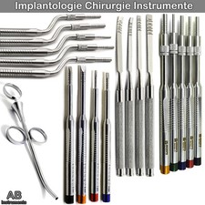 Implantologia Chirurgia Narzędzia Lift zatok Wklęsłe osteotomy Dłuto do kości Bone