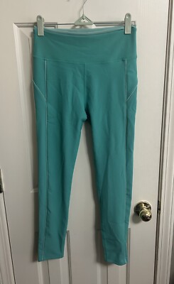 Wilo The Label Outline Leggings Ribbed Sea Green Size Medium NWT