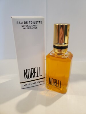 Norell by Five Star Fragrance 1.7 oz EDT Spray 80% Volume~Vintage~New/open box~