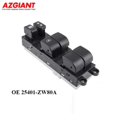 Front Left Driver Side Master Power Window Switch for 2010 - 2012 Nissan Versa