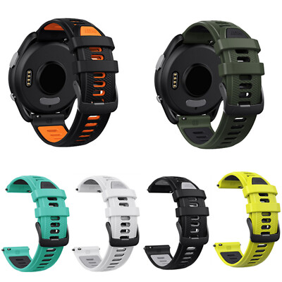 Bracelet Silicone INF 22mm – Attache Rapide, Respirant, Pour Garmin Forerunner 265/255, Venu 2, Vivoactive 4