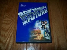 The Back to the Future trilogy boxset on DVD. Michael J Fox.