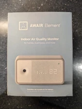 Awair Element | Air Quality Monitor | Mine Planets | IN HAND Opened - never used