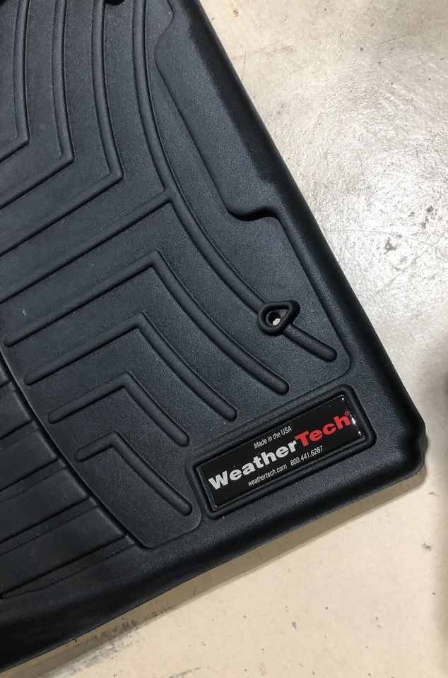 Alfombrillas WeatherTech para delanteros Kia Sportage/Hyundai Tucson negras Foto 2 de 4