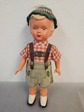 Sweetheart Wind-up German VINTAGE Dancing Doll BOY MALE WORKS- NO KEY