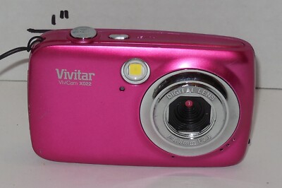 Vivitar ViviCam X022 Digital Camera Pink