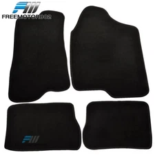 Fit 03-09 Hummer H2 Anti-Slip Floor Mats Nylon Front Rear Carpets Black 4PC