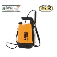 Pompa a Spalla Volpi V-BLACK SMART - Max 2 bar con batteria al Litio - 5 lt