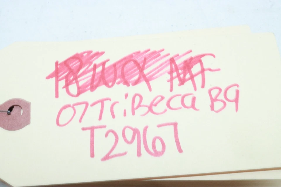 06-07 SUBARU TRIBECA B9 RADIADOR REFRIGERANTE TAPA TUBO Y MANGUERA T2967 Foto 2 de 4