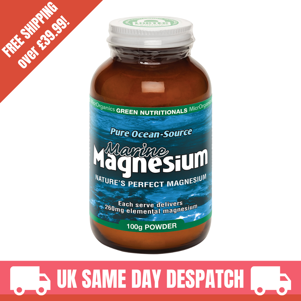 Green Nutritionals Marine MAGNESIUM 100g Powder