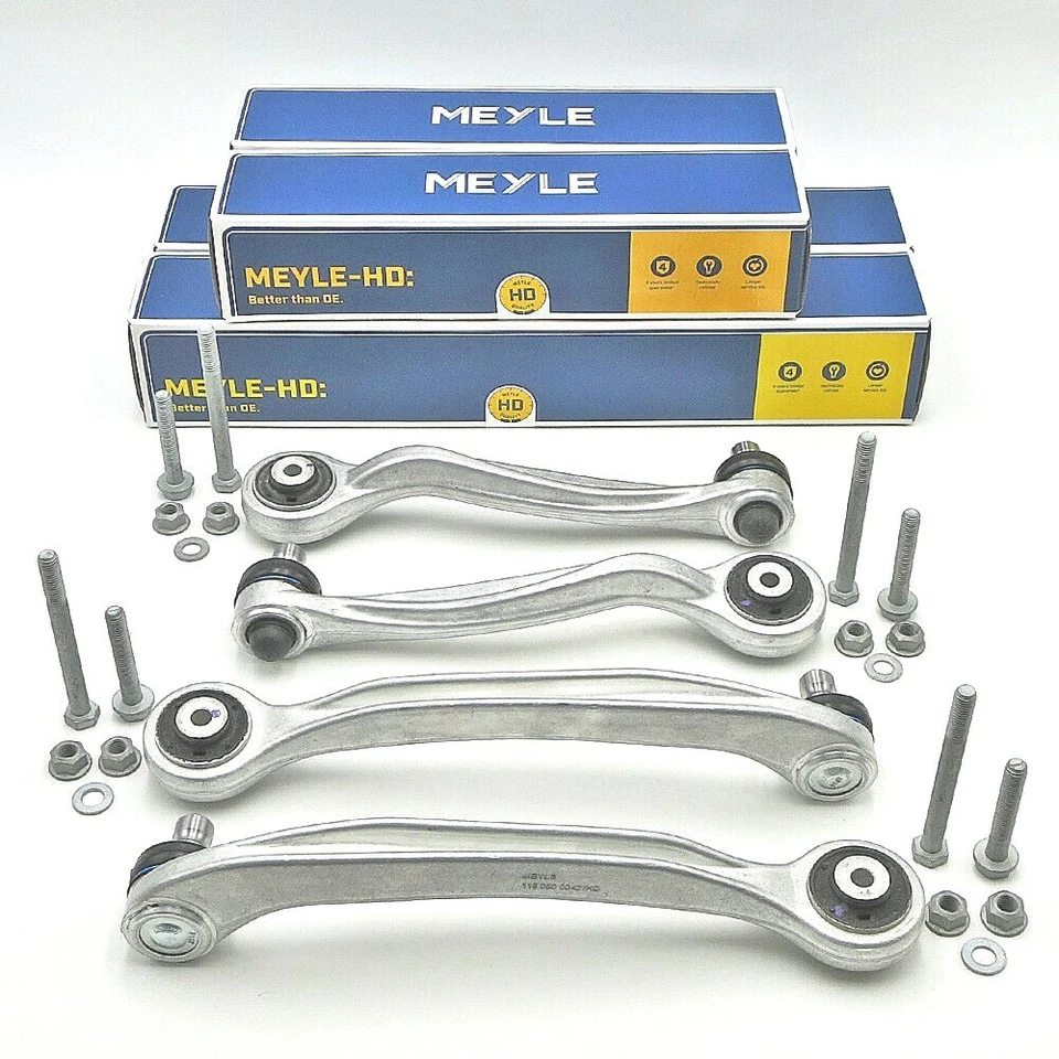 4x Meyle HD Querlenker vorne oben verstärkt Audi A6 4F C6 A8 4E VW Phaeton 