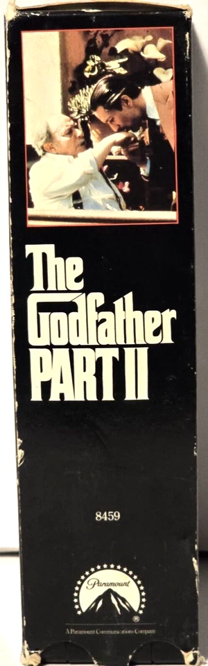 The Godfather Part 2 - VHS Movie Video - Dual Cassette Tapes - 1990 - Image 4 of 4